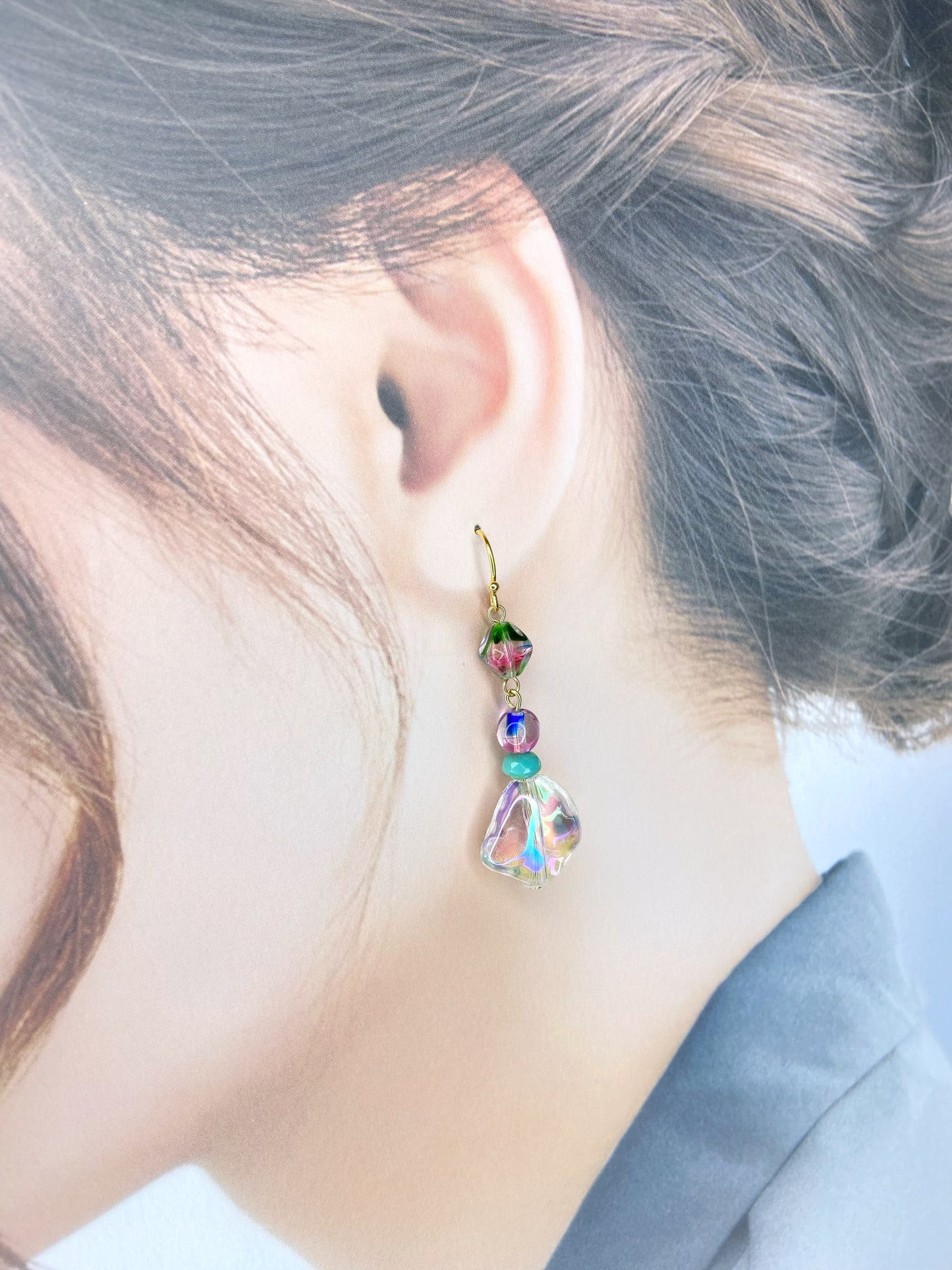 IE284_Bead Earrings