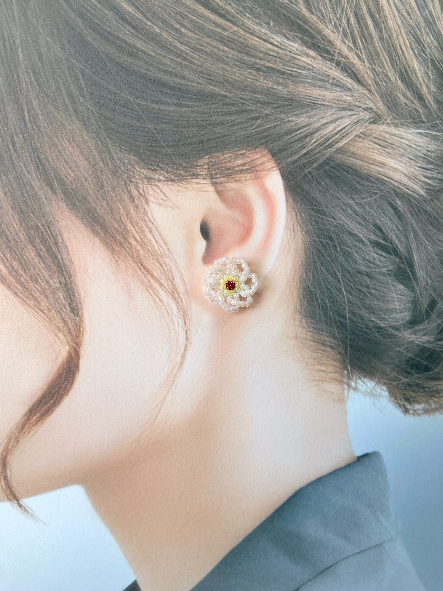 IE295_Bead Embroidered Earrings