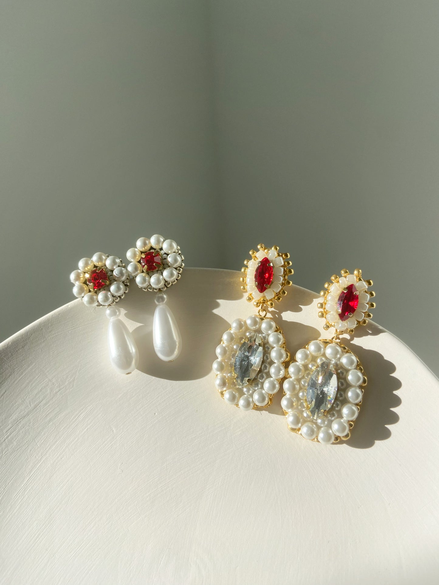 IE246_Bead Embroidered Earrings