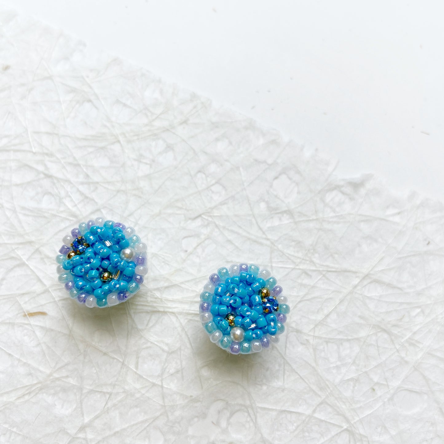 IE140_Bead Embroidered Earrings