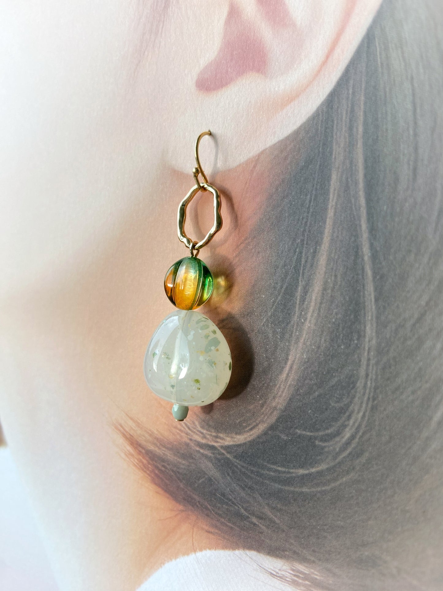 IE243_Bead Earrings