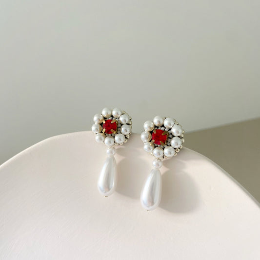 IE246_Bead Embroidered Earrings