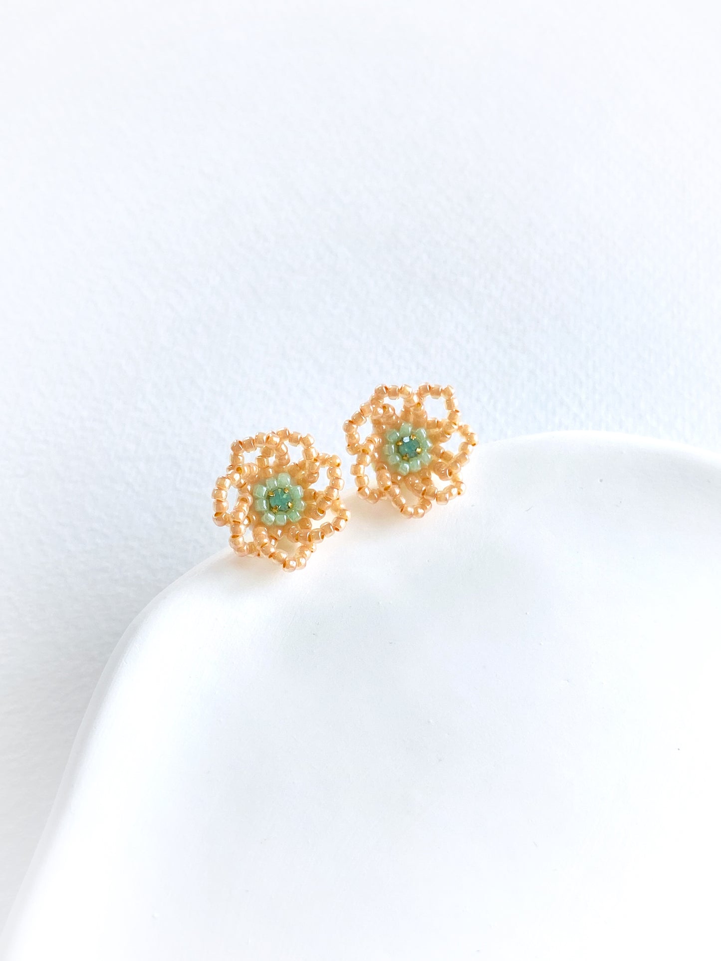 IE296_Bead Embroidered Earrings