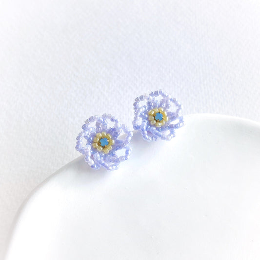 IE297_Bead Embroidered Earrings