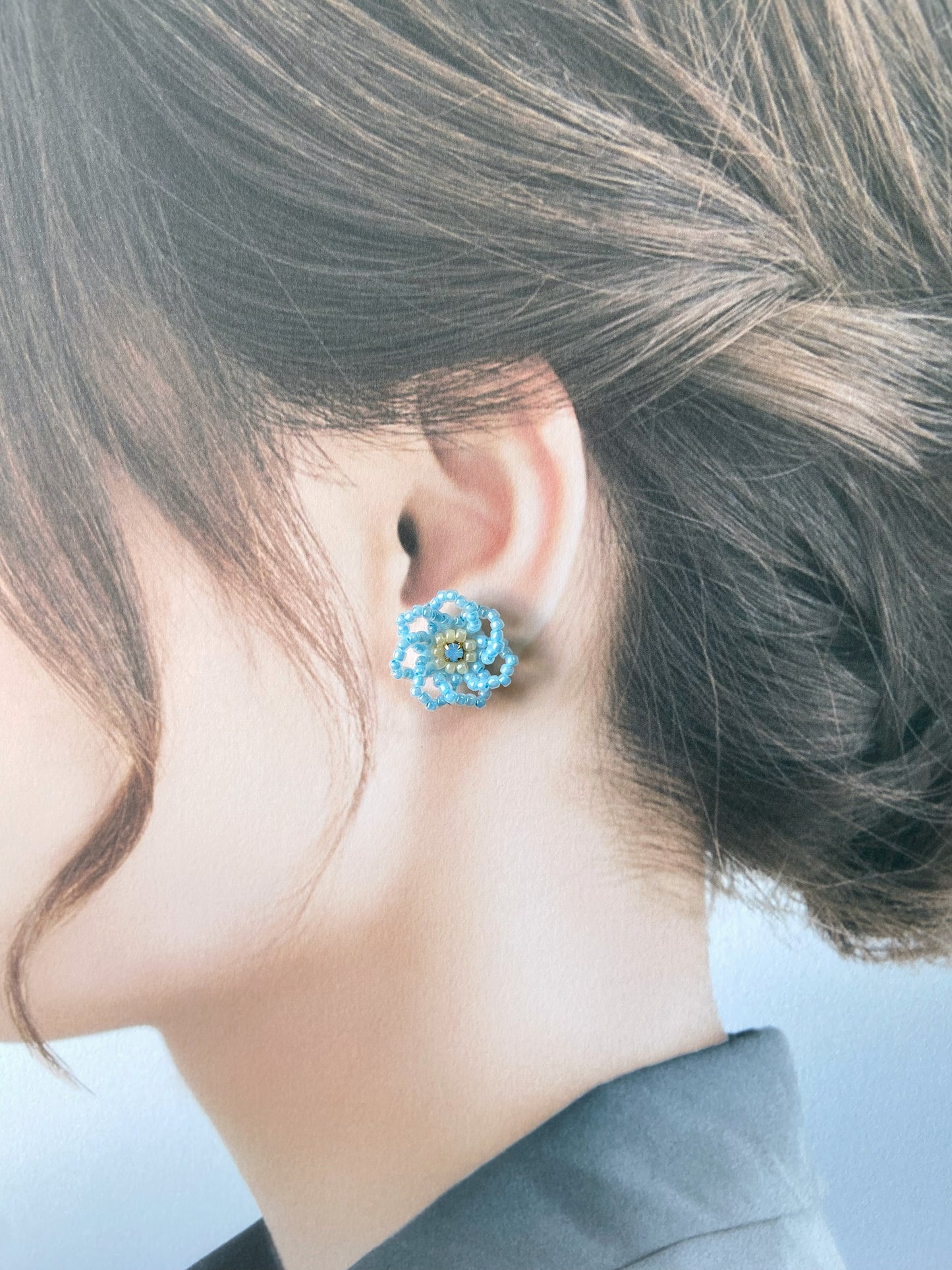 IE298_Bead Embroidered Earrings