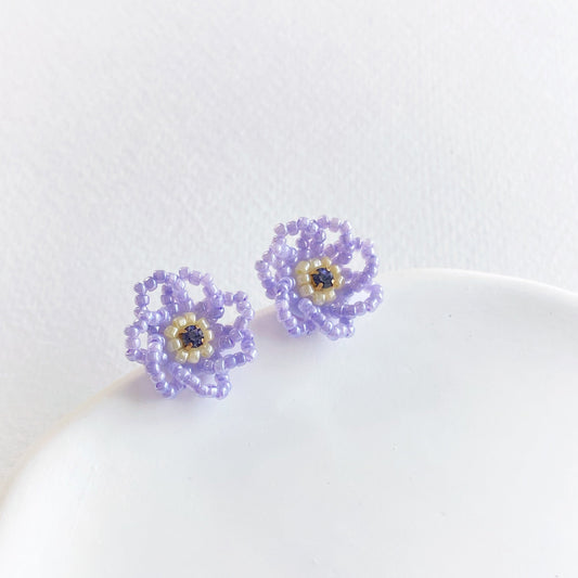 IE299_Bead Embroidered Earrings
