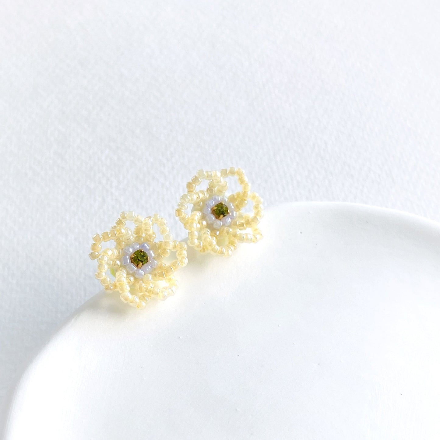 IE300_Bead Embroidered Earrings