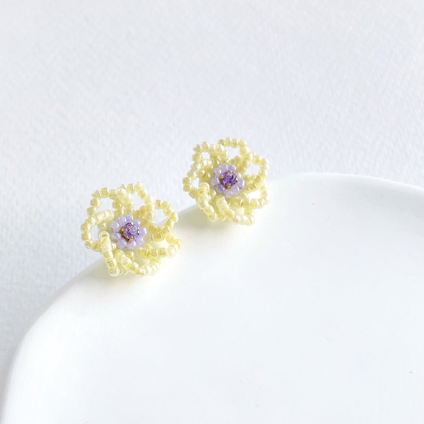 IE301_Bead Embroidered Earrings