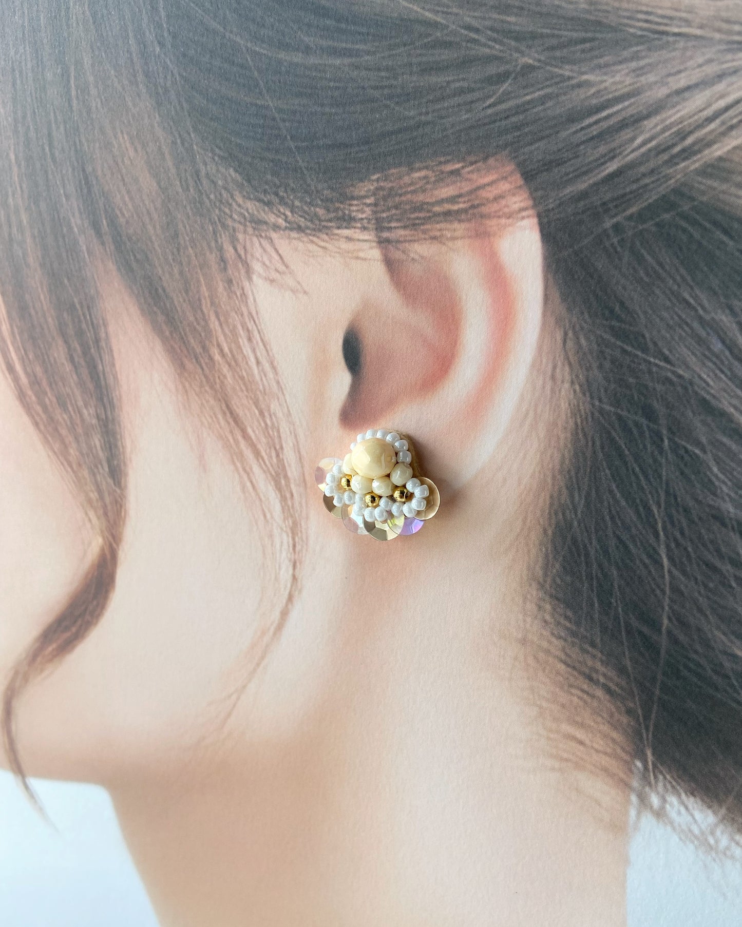 IE304_Bead Embroidered Earrings