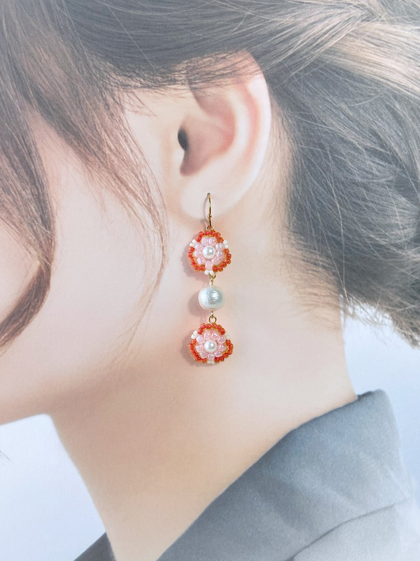 IE312_Bead Embroidered Earrings