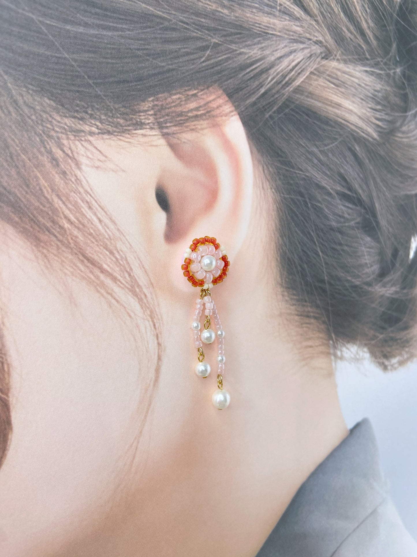 IE317_Bead Embroidered Earrings