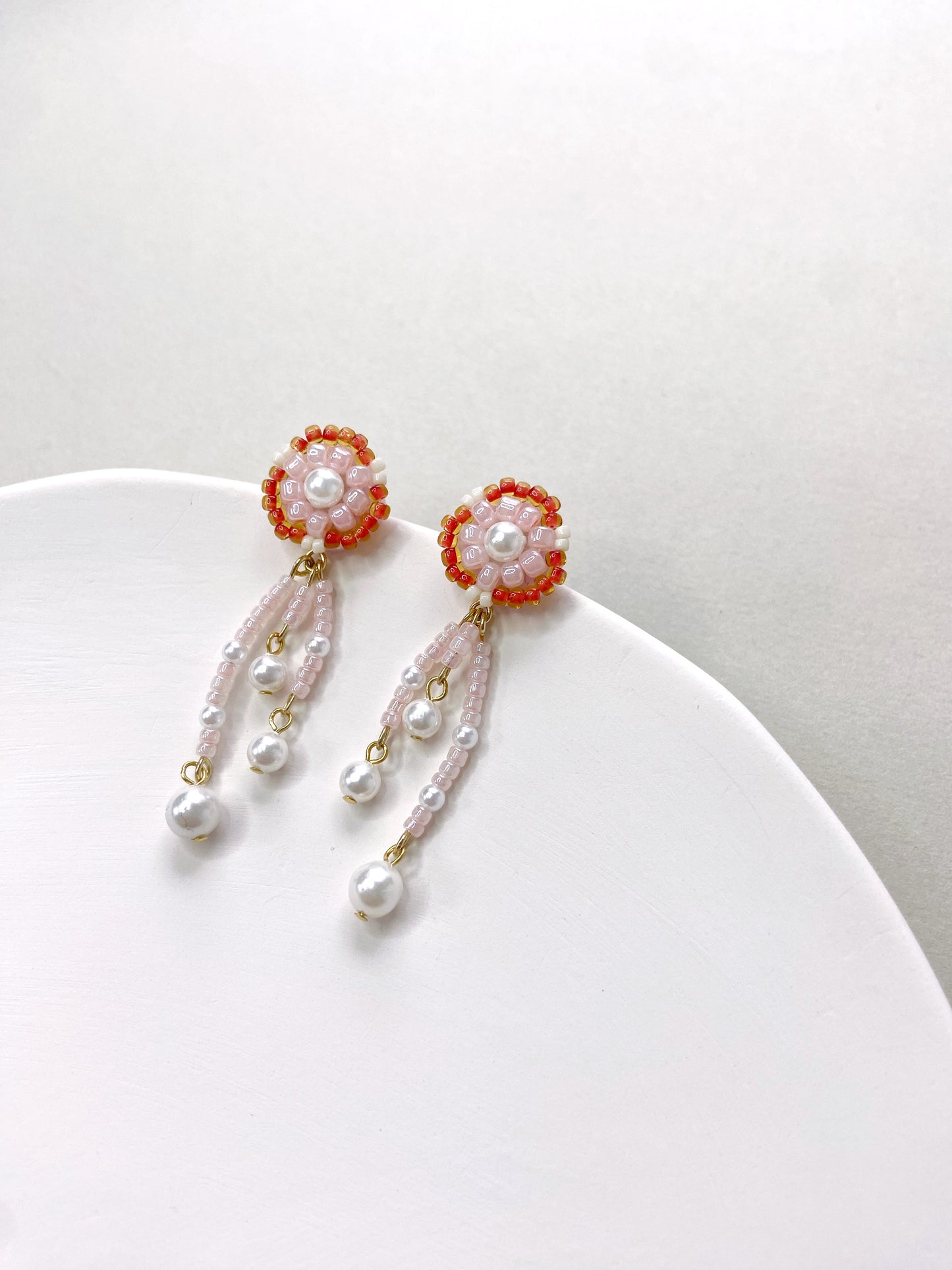 IE317_Bead Embroidered Earrings