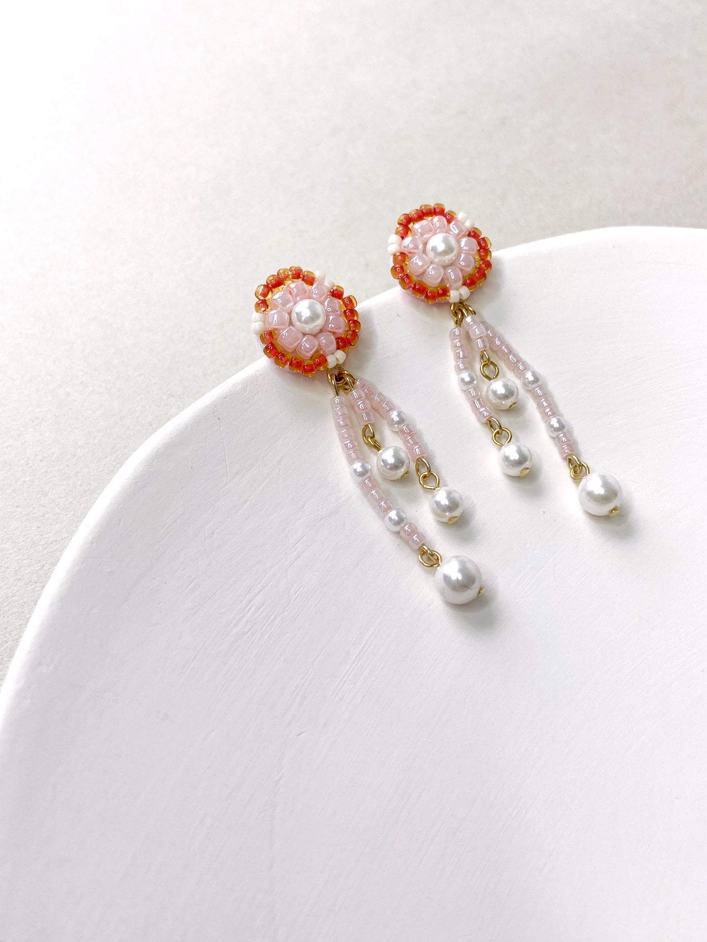 IE317_Bead Embroidered Earrings