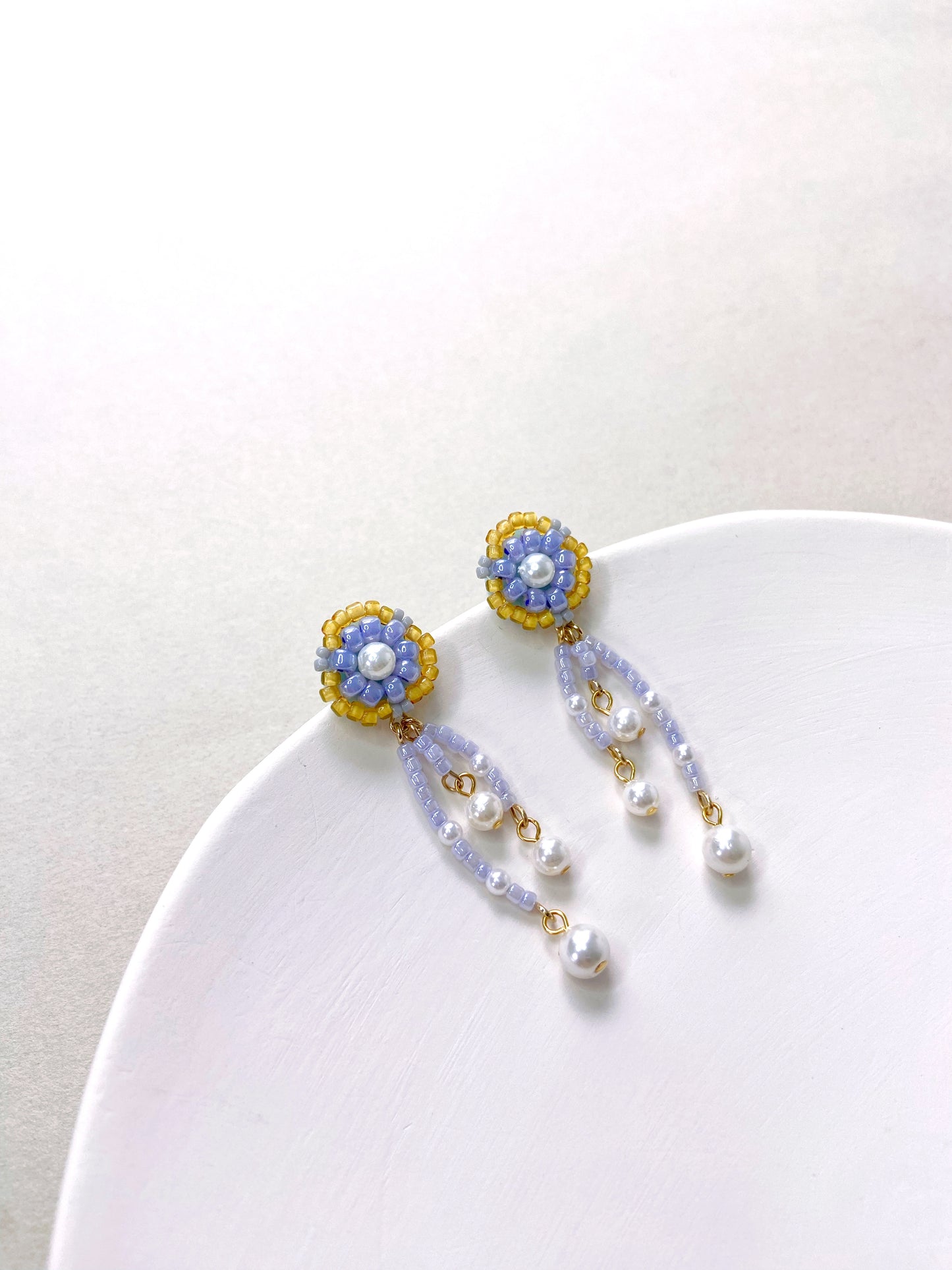 IE317_Bead Embroidered Earrings