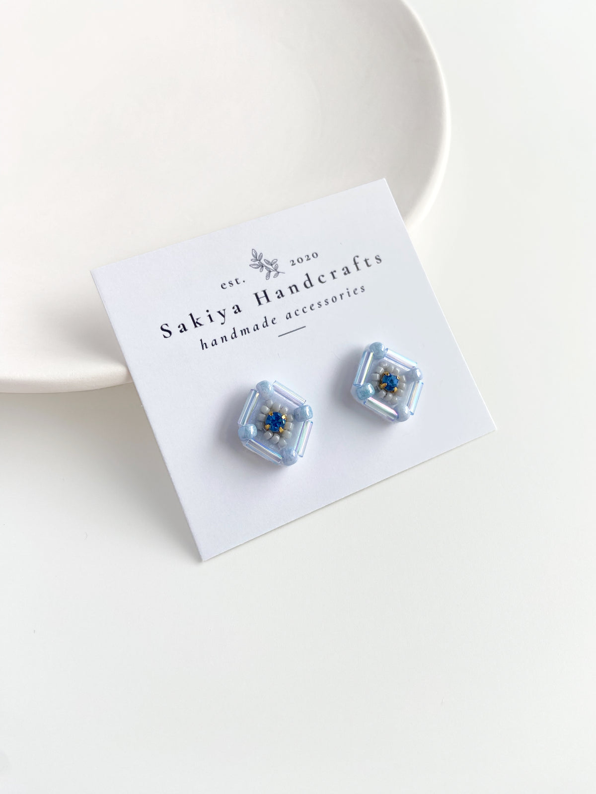 IE331_Bead Embroidered Earrings