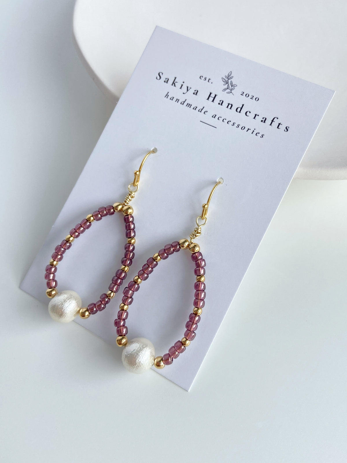 IE351_Bead Earrings