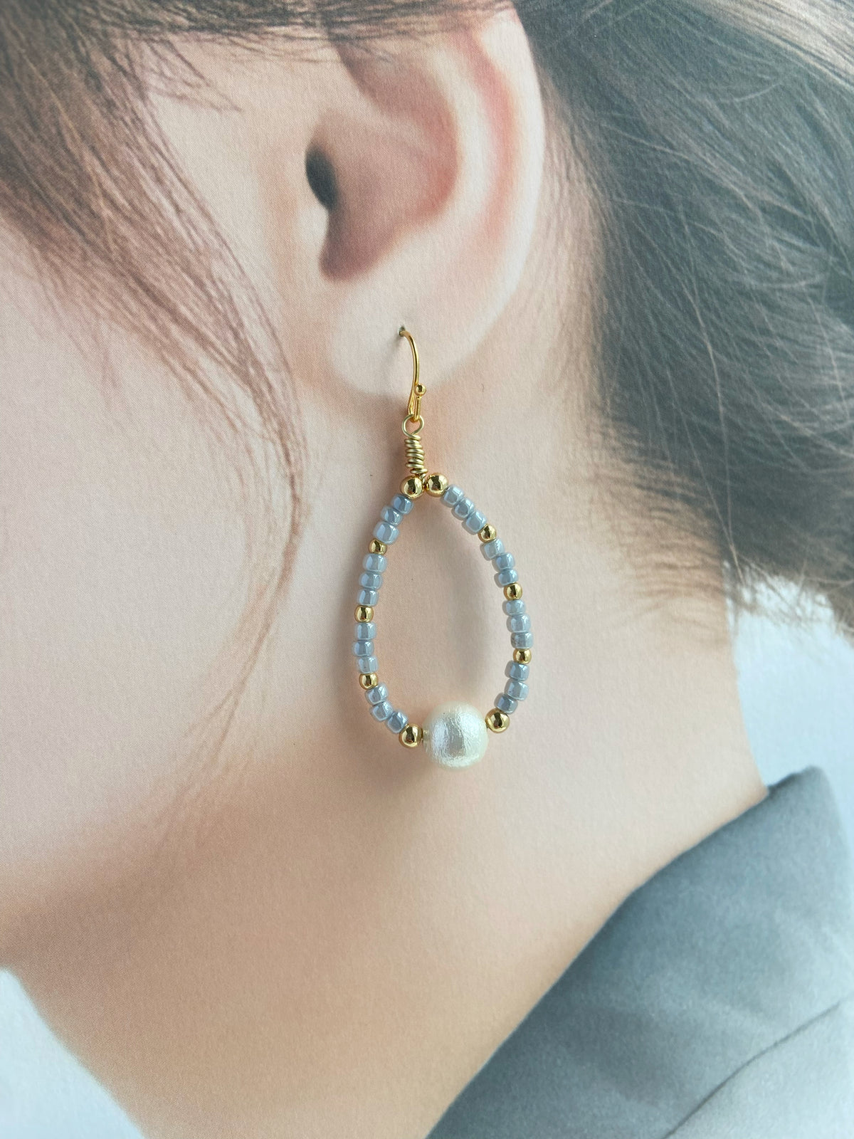 IE352_Bead Earrings