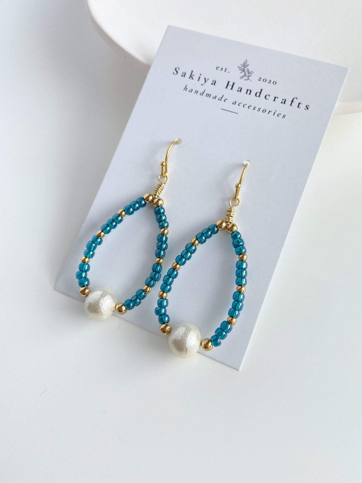IE353_Bead Earrings