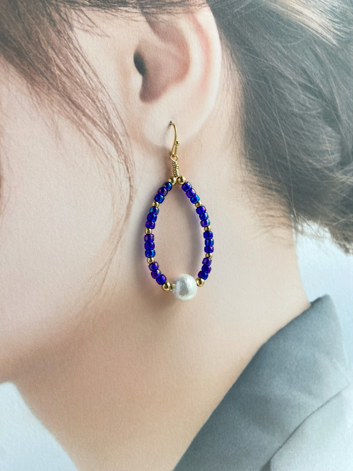 IE354_Bead Earrings