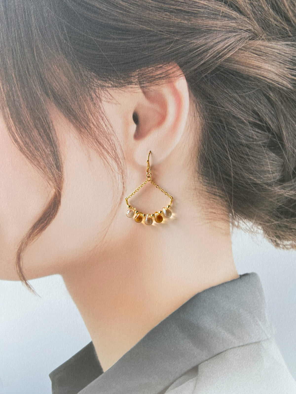IE358_Bead Earrings